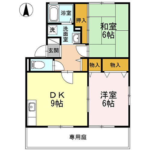 高知県高知市高そね21-7 薊野駅 2LDK アパート 賃貸物件詳細