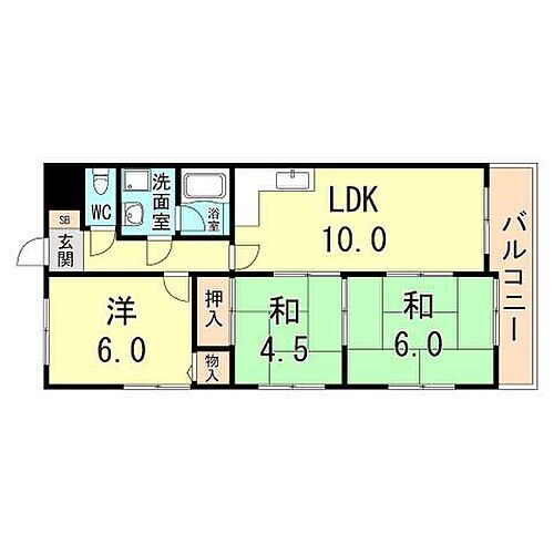 兵庫県神戸市西区南別府1丁目 伊川谷駅 3LDK マンション 賃貸物件詳細