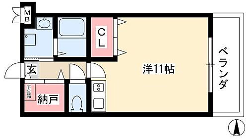 愛知県名古屋市中村区乾出町2丁目14 中村公園駅 ワンルーム マンション 賃貸物件詳細