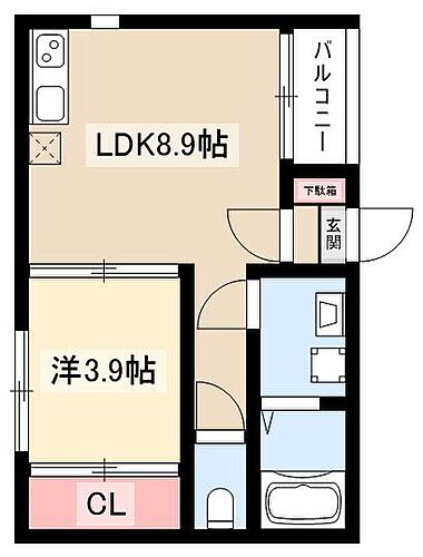 愛知県名古屋市中村区藤江町2丁目59-3 中村日赤駅 1LDK アパート 賃貸物件詳細