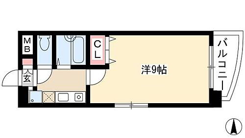 愛知県名古屋市中川区高畑4丁目136 高畑駅 1K マンション 賃貸物件詳細