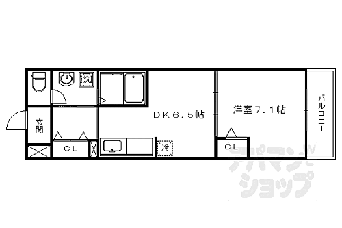 京都府京都市右京区太秦門田町 太秦天神川駅 1DK アパート 賃貸物件詳細