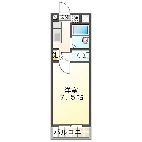 三重県津市栗真町屋町 江戸橋駅 1K マンション 賃貸物件詳細