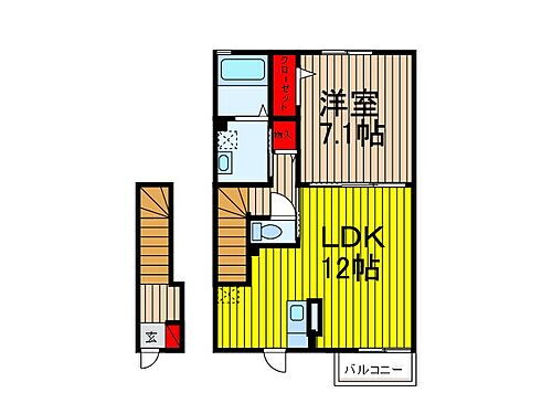 埼玉県さいたま市南区内谷3丁目12-9 武蔵浦和駅 1LDK アパート 賃貸物件詳細