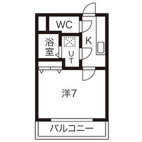 ジュネス半田Ｉ 2階 1K 賃貸物件詳細