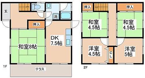兵庫県神戸市垂水区舞子台1丁目 舞子駅 5DK 一戸建て 賃貸物件詳細