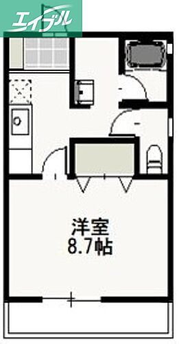 岡山県岡山市北区伊福町3丁目 岡山駅 1K マンション 賃貸物件詳細
