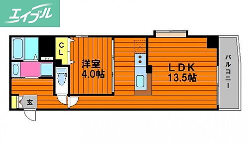 岡山県岡山市北区津島西坂2丁目 岡山駅 1LDK マンション 賃貸物件詳細