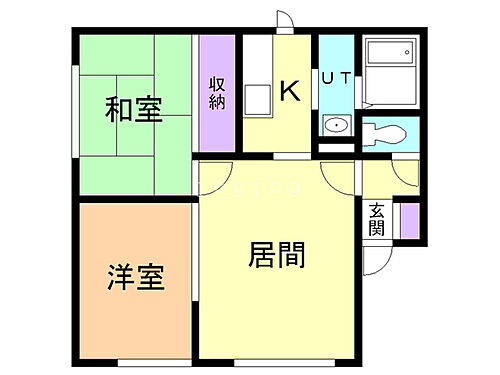 北海道札幌市北区篠路一条8丁目6番40号 2LDK アパート 賃貸物件詳細