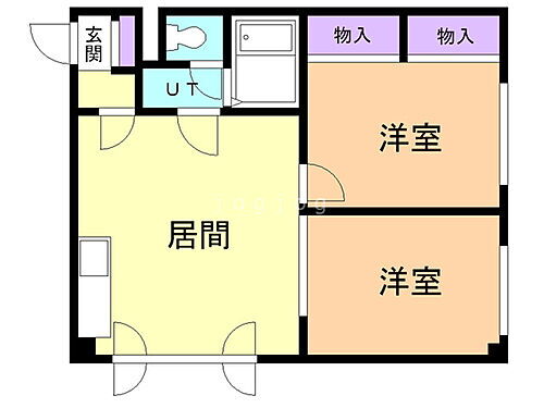 ライフゾーン太平 3階 2LDK 賃貸物件詳細