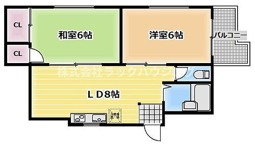 天徳ハイツ 3階 2DK 賃貸物件詳細