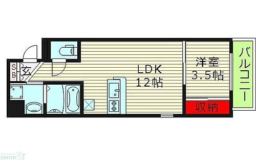 ウイルコート大今里西 3階 1LDK 賃貸物件詳細