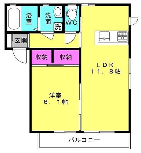 兵庫県明石市魚住町中尾327 西江井ヶ島駅 1LDK アパート 賃貸物件詳細