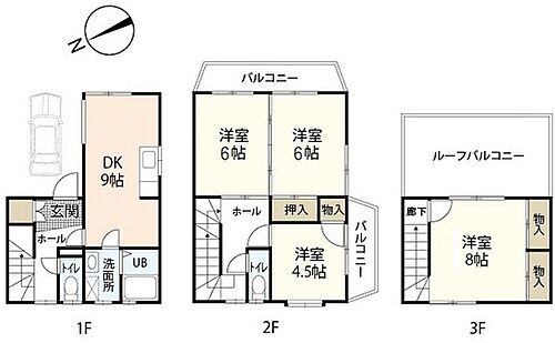 広島県広島市安佐南区川内1丁目 中筋駅 4DK 一戸建て 賃貸物件詳細