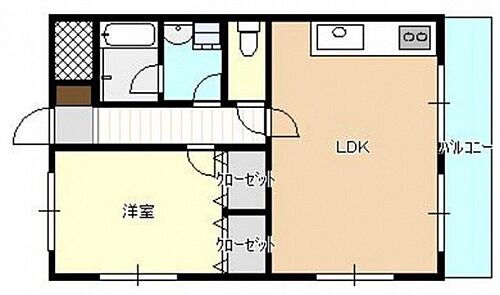 明貴マンション 5階 1LDK 賃貸物件詳細