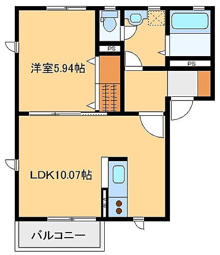 リバトーン 1階 1LDK 賃貸物件詳細