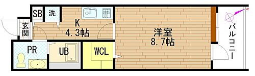 広島県広島市中区猫屋町 土橋駅 1K マンション 賃貸物件詳細