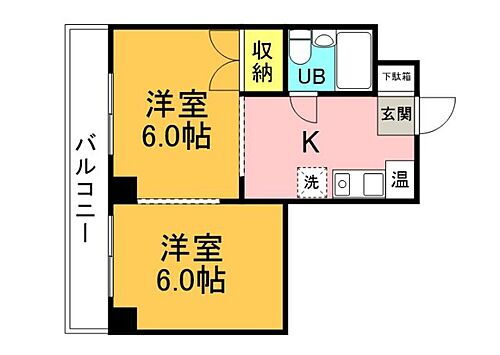 広島県広島市中区舟入幸町 舟入本町駅 1K マンション 賃貸物件詳細