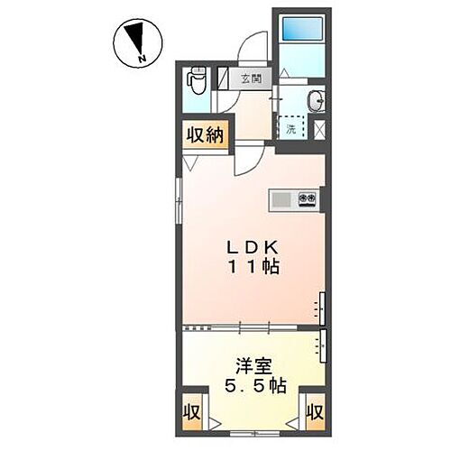 岡山県岡山市北区岡町 清輝橋駅 1LDK マンション 賃貸物件詳細