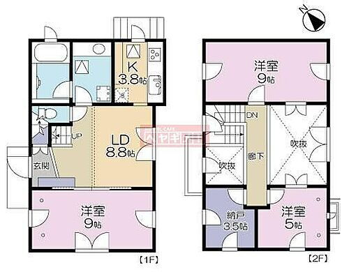 東京都練馬区羽沢２丁目 新桜台駅 3SLDK 一戸建て 賃貸物件詳細