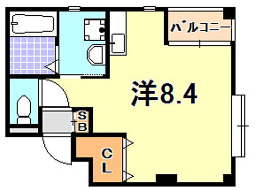 兵庫県神戸市兵庫区松本通4丁目 湊川公園駅 1K マンション 賃貸物件詳細