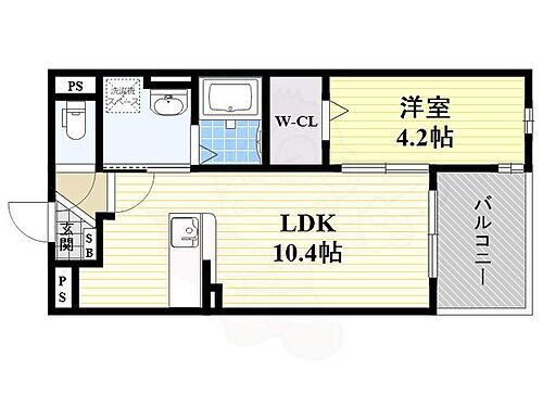 兵庫県尼崎市杭瀬北新町1丁目13番17号 杭瀬駅 1LDK アパート 賃貸物件詳細
