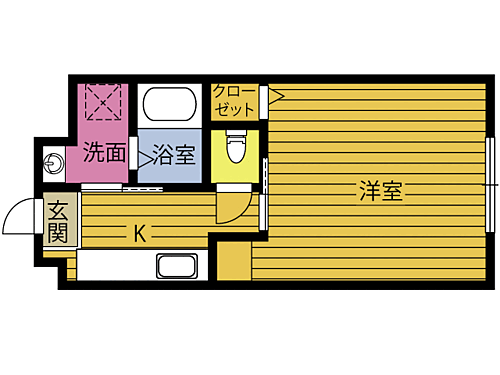 大分県大分市賀来南1丁目 賀来駅 1K マンション 賃貸物件詳細