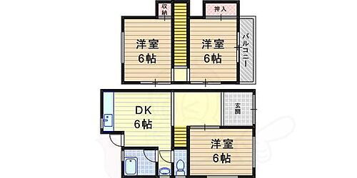 岡谷貸家 3DK 賃貸物件詳細