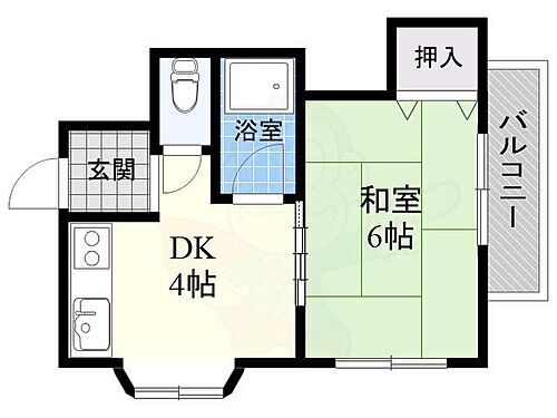 豊マンションパート３ 2階 1DK 賃貸物件詳細