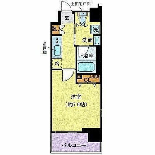クレイシア芝浦ウォーターフロント 6階 1K 賃貸物件詳細