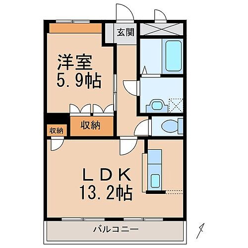 プレサスヒルズ 1階 1LDK 賃貸物件詳細