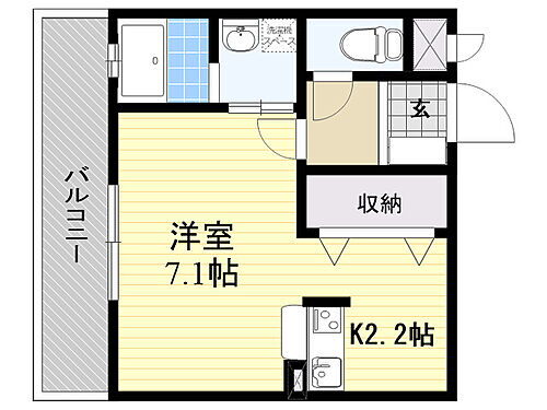 リファレンス中央町 6階 ワンルーム 賃貸物件詳細