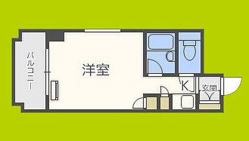 ロマネスク姫島 5階 ワンルーム 賃貸物件詳細