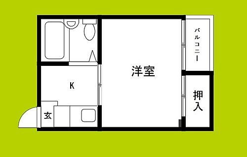 戎マンション 3階 1K 賃貸物件詳細