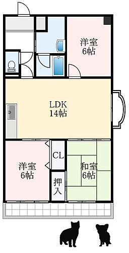 大阪府堺市東区丈六 北野田駅 3LDK マンション 賃貸物件詳細