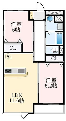 大阪府堺市美原区大饗83-1 萩原天神駅 2LDK マンション 賃貸物件詳細