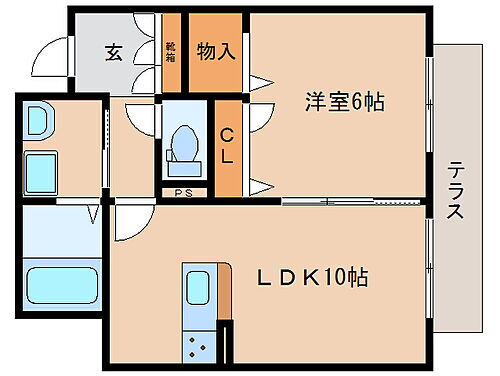 フェリオ城山台ウエスト 1階 1LDK 賃貸物件詳細