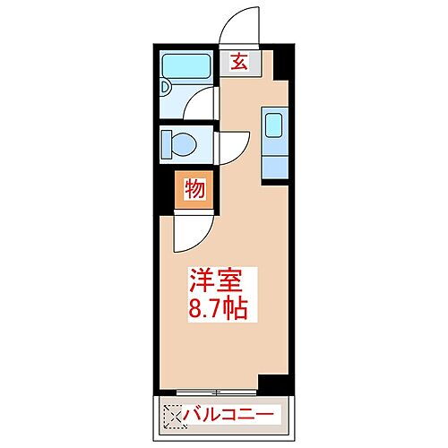 鹿児島県鹿児島市小松原2丁目34番地18 谷山駅 ワンルーム マンション 賃貸物件詳細