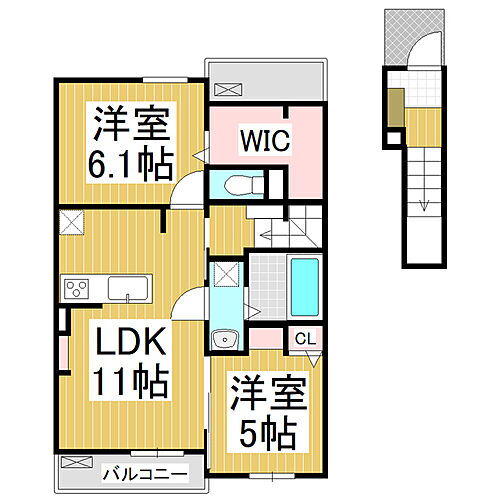 長野県須坂市大字米持米持町 須坂駅 2LDK アパート 賃貸物件詳細