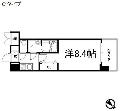 大阪府大阪市福島区海老江1丁目11-22 福島駅 1K マンション 賃貸物件詳細
