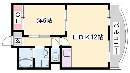 ダイヤマンション 4階 1LDK 賃貸物件詳細
