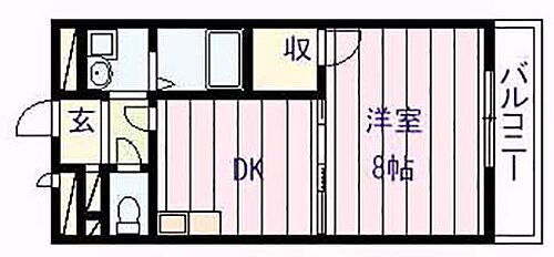 アンプルール　フェール　ＲＥＡＬＩＦＥ 2階 1DK 賃貸物件詳細