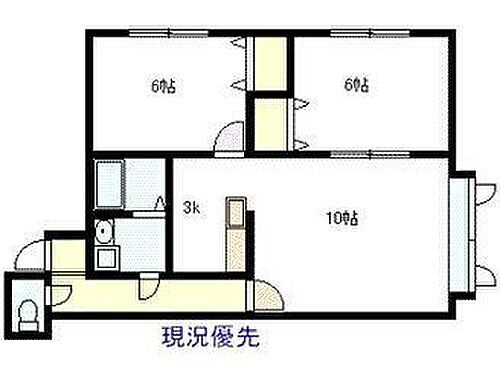 北海道旭川市神楽六条８丁目 賃貸アパート