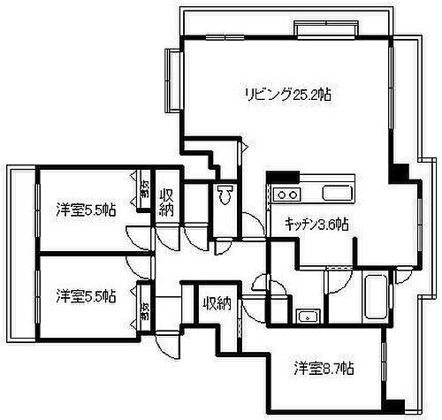 北海道旭川市常盤通１丁目 賃貸マンション