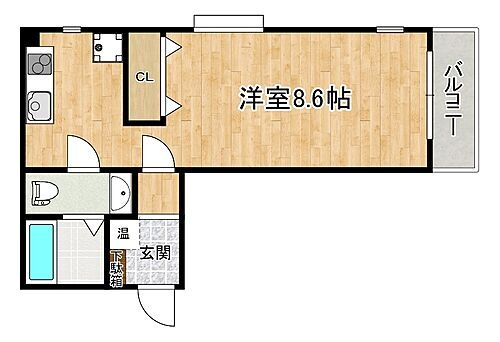 兵庫県神戸市東灘区魚崎北町1丁目 青木駅 1K マンション 賃貸物件詳細
