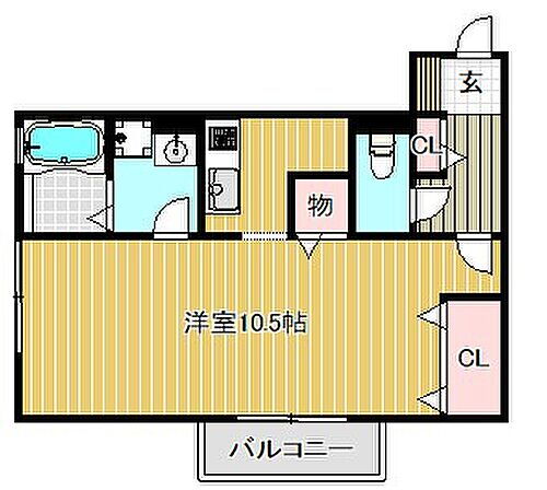 滋賀県野洲市野洲 野洲駅 1K アパート 賃貸物件詳細