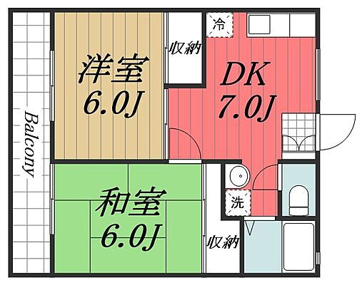 千葉県成田市飯仲 公津の杜駅 2DK アパート 賃貸物件詳細