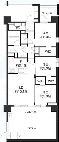 東京都北区上中里1丁目 上中里駅 3LDK マンション 賃貸物件詳細