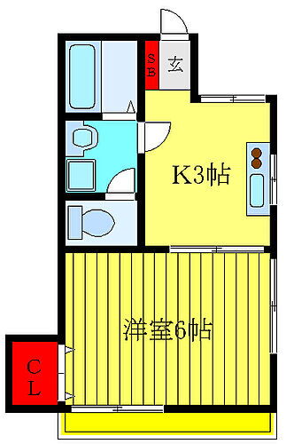 東京都北区志茂5丁目 赤羽岩淵駅 1K アパート 賃貸物件詳細