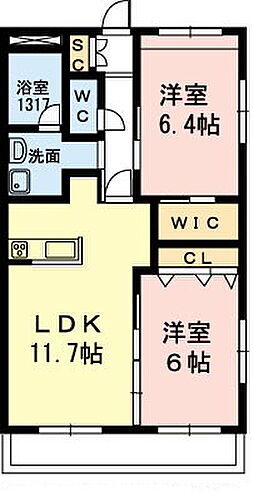 静岡県浜松市中央区積志町 浜松駅 2LDK マンション 賃貸物件詳細